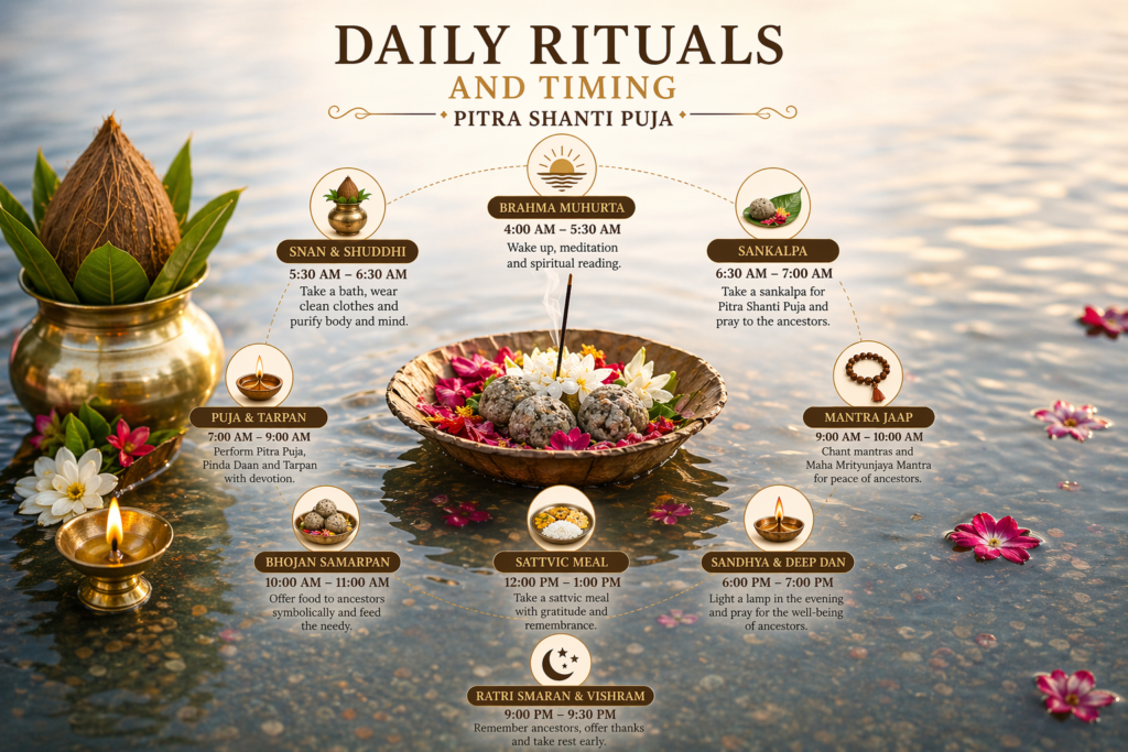 pitra shanti puja in trimbakeshwar daily rituals timing pitra dosh puja trimbakeshwar temple