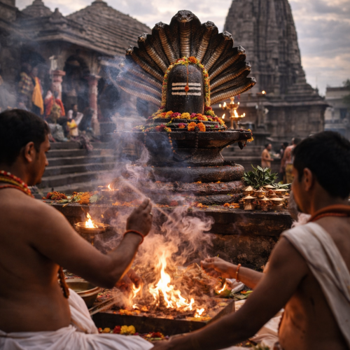 kalsarp pooja trimbakeshwar temple ritual for kalsarpa dosh nivaran by sandeep guruji